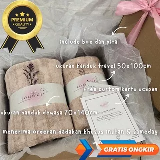 Hampers Kado Souvenir / Hampers Ulang Tahun Birthday / Gift Set Box Handuk Couple 2in1 / Hampers Wedding Pernikahan / Paket Kado Hampers / Kado Ulang Tahun Birthday / Kado Anniversary / Seserahan Hantaran Pernikahan / Touwels - Hampers Collection II