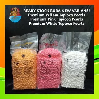 Boba Rainbow 1kg / Premium Bubble Tapioca Warna Warni / Mutiara Bubble