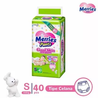 Merries Pants Good Skin Popok Bayi Sekali Pakai Popok Celana Pampers Merries