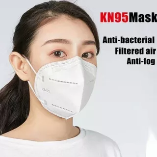 Masker KN95 Penutup Mulut Hidung Pelindung Debu Virus Kuman Filter Mask PER LEMBAR 1PC / NO BOX