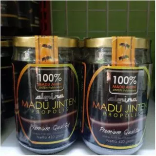 Madu Jinten propolis almina madu alami jinten habbatussauda habbasya 420gram original asli