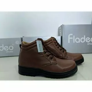 Sepatu BOOTS PRIA FLADEO - Coklat