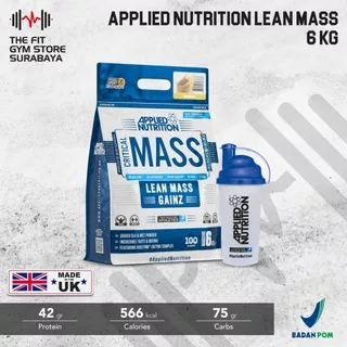 Applied Nutrition Critical Mass Lean Mass Gainz 6Kg Lean Bulk Mass