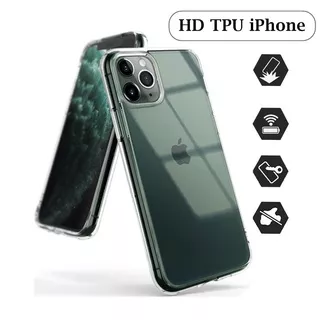 Iphone 7 plus 11 Pro Max iphone 11 iphone X Xr Xs max Clear Case HD Tpu Transparan Tebel Softcase Bening iphone 7 6+