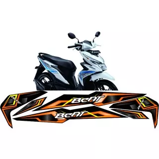 STRIPING STIKER VARIASI BUAT MOTOR HONDA BEAT NEW 2018