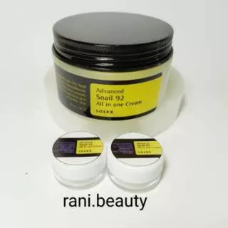 Share in Jar Cosrx Advance Snail 92 All in One Cream Centella Blemish Cream