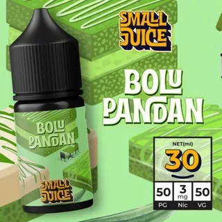 LIQUID ENAK MURAH SMALL JUICE BOLU PANDAN 30ML N1C 3MG