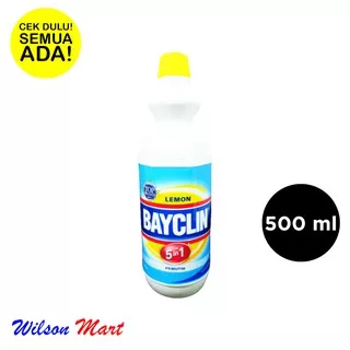 BAYCLIN PEMUTIH PAKAIAN 5 IN 1 LEMON 500 ML BOTOL