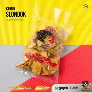 Keripik Slondok Pedas Gurih - Keripik Slondok Kribo