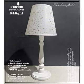 White Kingdom Starry - Lampu Meja/Tidur/Nakas