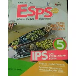 Buku ESPS IPS SD Kelas 5 K2013 - Erlangga