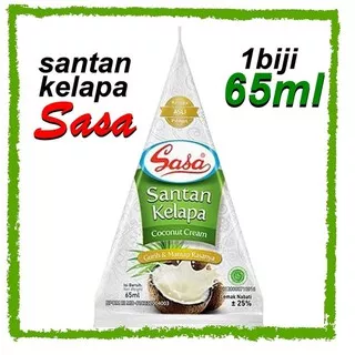 santan instan SASA 65 ML santan kelapa COCONUT CREAM Bumbu INSTANT