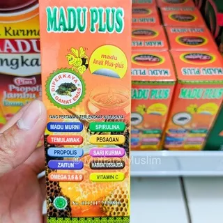 Madu Plus - Madu Kharisma Plus - Madu Anak Plus Plus - Penambah Nafsu Makan Original