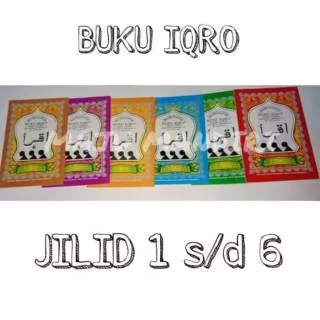 Buku iqro jilid 1-6 termurah