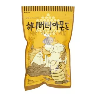 S415- Makan Snack Korea Honey Butter Almond Original Import Langsung 210 Gr - Honey Butter