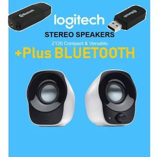 Logitech Z120 Speaker + BLUETOOTH Laptop Komputer Handpone Android Logitec Spiker Z121 ORIGINAL