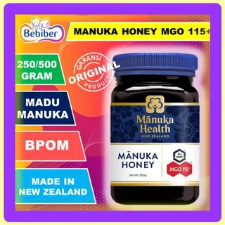 Madu Manuka Health Blend MGO 100+ 115+ 50gr 250gr 500gr / Manuka Honey Blend New Zealand / BEBIBER