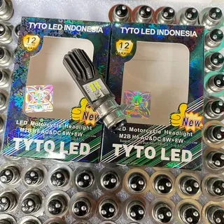 Lampu bohlam led Tyto Depan beat vario spacy mio supra jupiter tyto ac dc