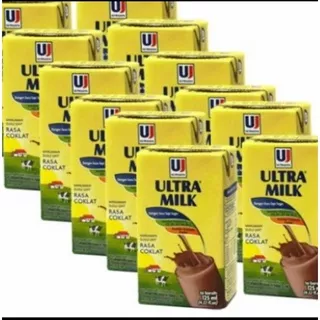 ultra milk susu kotak uht 125ml