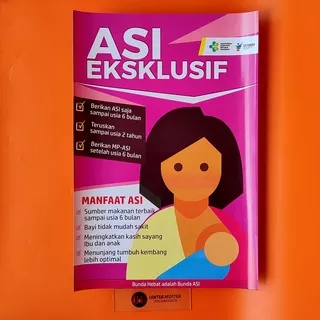 Poster Asi Eksklusif 2, Poster ASI, Poster Menyusui - Laminating Glossy