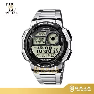 CASIO ORIGINAL AE-1000WD-1A / AE 1000WD 1A JAM TANGAN PRIA DIGITAL RANTAI