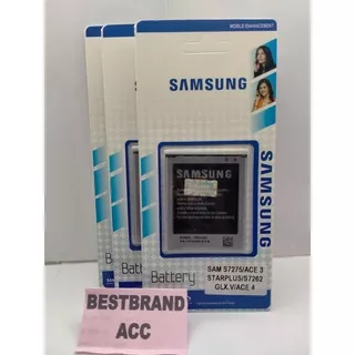 Baterai battre bateray  Original  Samsung  S7275 / ACE 3 STARPLUS / S7262 / GLX.V / ACE 3 PIN - BATRE SAMSUNG GALAXY V