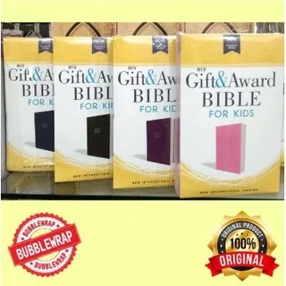HOLY BIBLE: NIV, BLACK, GIFT & AWARD BIBLE FOR KIDS, FLEXCOVER, COMFORT PRINT
