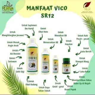 MINYAK KELAPA MURNI VCO SR12 VICO SR12 MINYAK KELAPA ASLI MINYAK ANAK MINYAK BAYI MINYAK KECANTIKAN MINYAK TUBUH MINYAK UNTUK GATAL GATAL MINYAK UNTUK ALERGI MINYAK KULIT BEKAS LUKA MINYAK KESEHATAN MINYAK BIANG KERINGAT MINYAK KAYU PUTIH MINYAK KESEHATAN