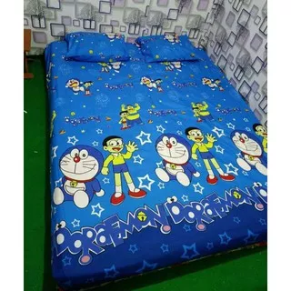 SPREI HOMEMADE DORAEMON / SPREI MURAH TERLARIS / SIZE 160X200CM