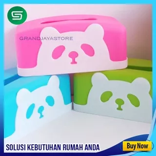 Tempat Tisu Panda / Box Tissue Panda/ Beruang