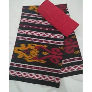 KAIN BATIK HANDPRINT CORAK SONGKET KALIMANTAN KAIN SERAGAM BATIK KATUN