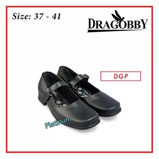 Sepatu Pantofel Wanita  Hak Heels Women Formal Shoes Dragobby / Sepatu Paskibra - DGP