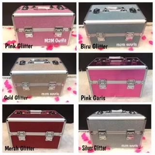 Box kosmetik beauty case kotak makeup tempat makeup kotak rias kotak perhiasan pouch kosmetik