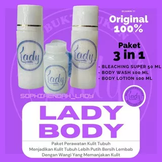 Perawatan Kulit Tubuh Pemutih Badan Pemutih Sehat Paket Bleaching Halal Perawatan Ladybody