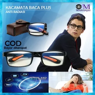 KACAMATA AUTO FOCUS BACA LENSA PLUS FRAME LIPAT ANTI RADIASI / ANTI BLLUE LIGHT READING FOLDING ANTI BLUERAY GLASSES MM145 UNISEX PRIA WANITA CEWEK COWOK FREE BOX OTOMATIS MENYESUAIKAN FOKUS