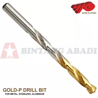 YG-1 Mata Bor Set 5 Pcs (4, 5, 6, 8, 10 mm) Drill Bit for Besi & Stainless Steel HSS