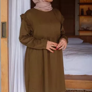 Raitalexander - Lucya Tunik Lengan Rumbai -  Atasan Wanita - Tunik - Blouse