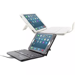 IPad Mini 1 2 3 Removable Wireless Bluetooth Keyboard Leather Flip Case Casing Cover Sarung Kulit