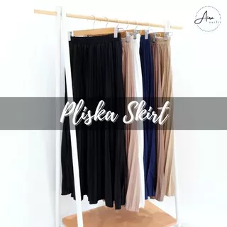 ROK PLISKET PREMIUM | Pliska Skirt (Part 1) | Rok | Rok plisket | Rok panjang | Bawahan wanita | Rok polos | Skirt | Pleated skirt | Rok mayung | Rok murah