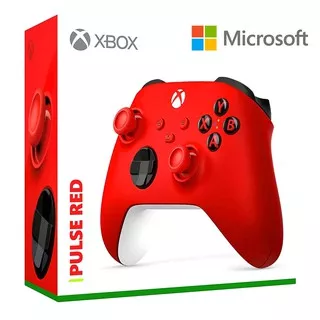 ? XBOX™ : PULSE RED | joystick stick stik xbox x box one x s pc controller for windows wireless ori