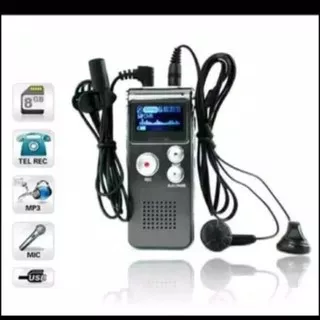 Promo Portable Digital Audio Voice Recorder Recording USB Alat rekam Suara Ready COD