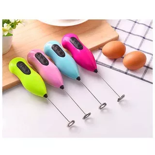 Mini Mixer Portable Eletrik / Pengaduk Elektrik Mini / Alat Pengaduk Cappucino