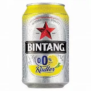 Bintang Beer & Radler Lemon Can Zero 330ml