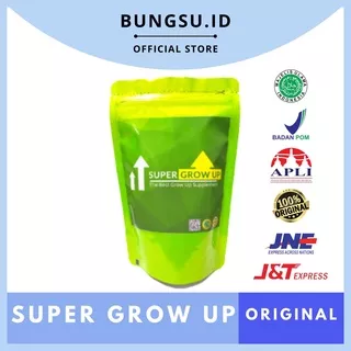 SUPER GROW UP - Susu Penambah Tinggi Badan Original Terlaris dan terbaik, Suplemen Peninggi Badan Bpom Alami Herbal Permanen Ampuh Untuk Balita Remaja Dewasa, peninggi badan tercepat umur 20, peninggi badan cepat dan ampuh, peninggi badan tercepat remaja