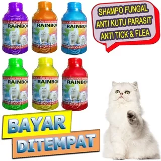 Sampo Rainbow 250 ml Anti Kutu Kucing Shampo Basmi Parasit