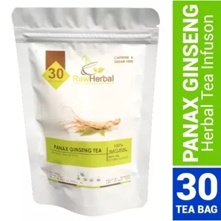 Panax Ginseng Tea : Panax Ginseng Herbal Tea Isi 30 Tea Bag