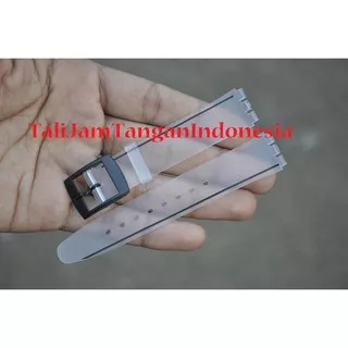 TALI JAM TANGAN SWATCH TRANSPARAN 17MM