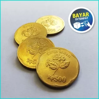 Uang Kuno Koin Indonesia 500 Rupiah Melati Tahun 1991 Dijamin asli Murah Bergaransi Cocok Untuk Mahar Nikah Dan Koleksi
