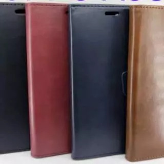 Leather Sony Xperia Z5 Fip Cover Wallet Case Kulit Casing Dompet