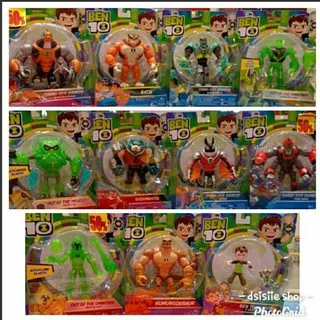 Lan Mainan Figure Ben 10 Collection Original / Ben Ten Figure (Satuan)